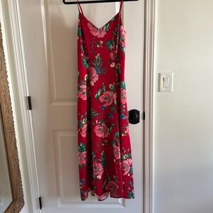 Floral spaghetti strape dress